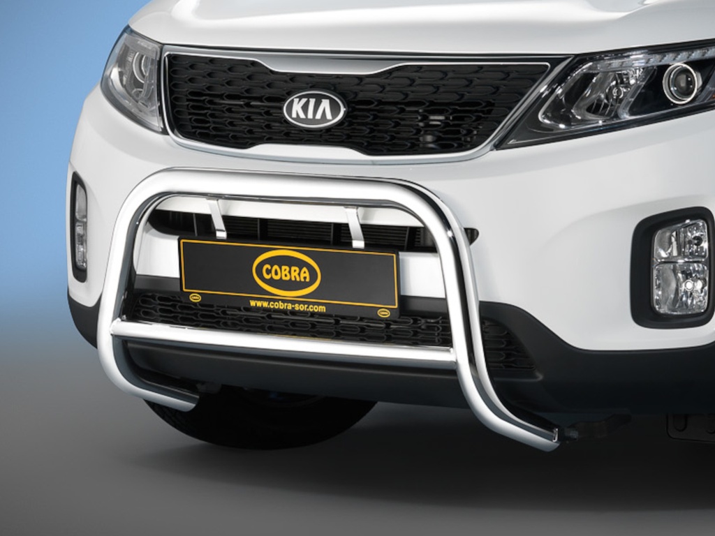 [KIA1231EC] Kia Sorento Bj. '13-'15: COBRA Chrom-Frontschutzbügel