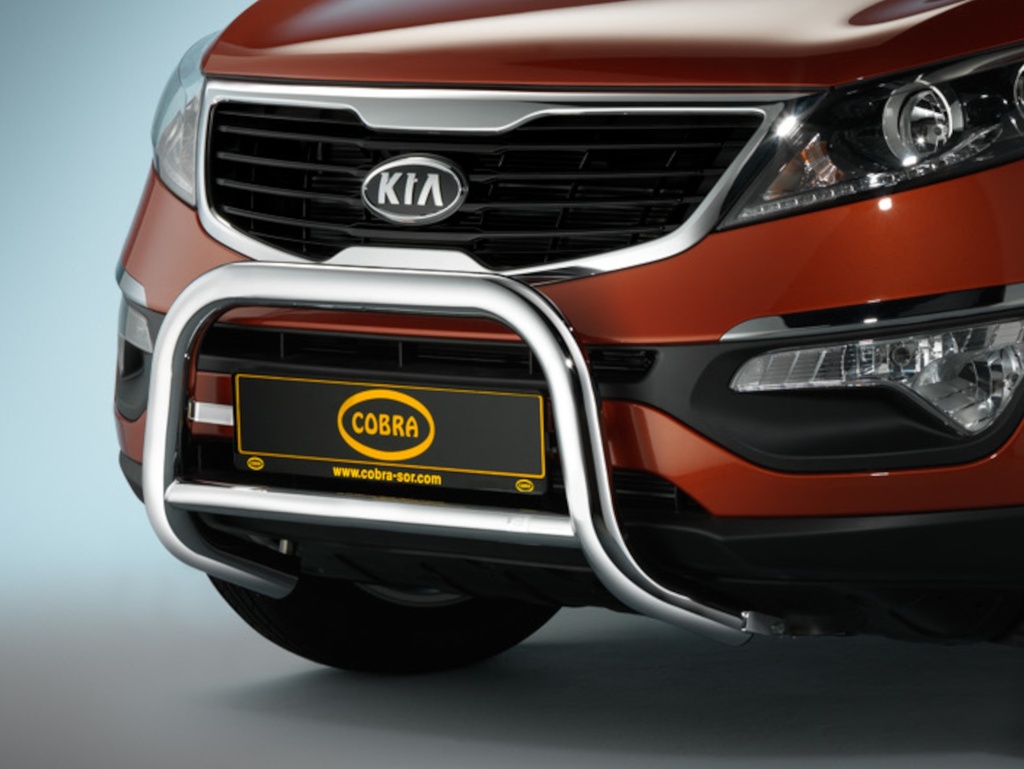 [KIA1141EC] Kia Sportage 2010–2016: COBRA Chrome Front Protection Bar