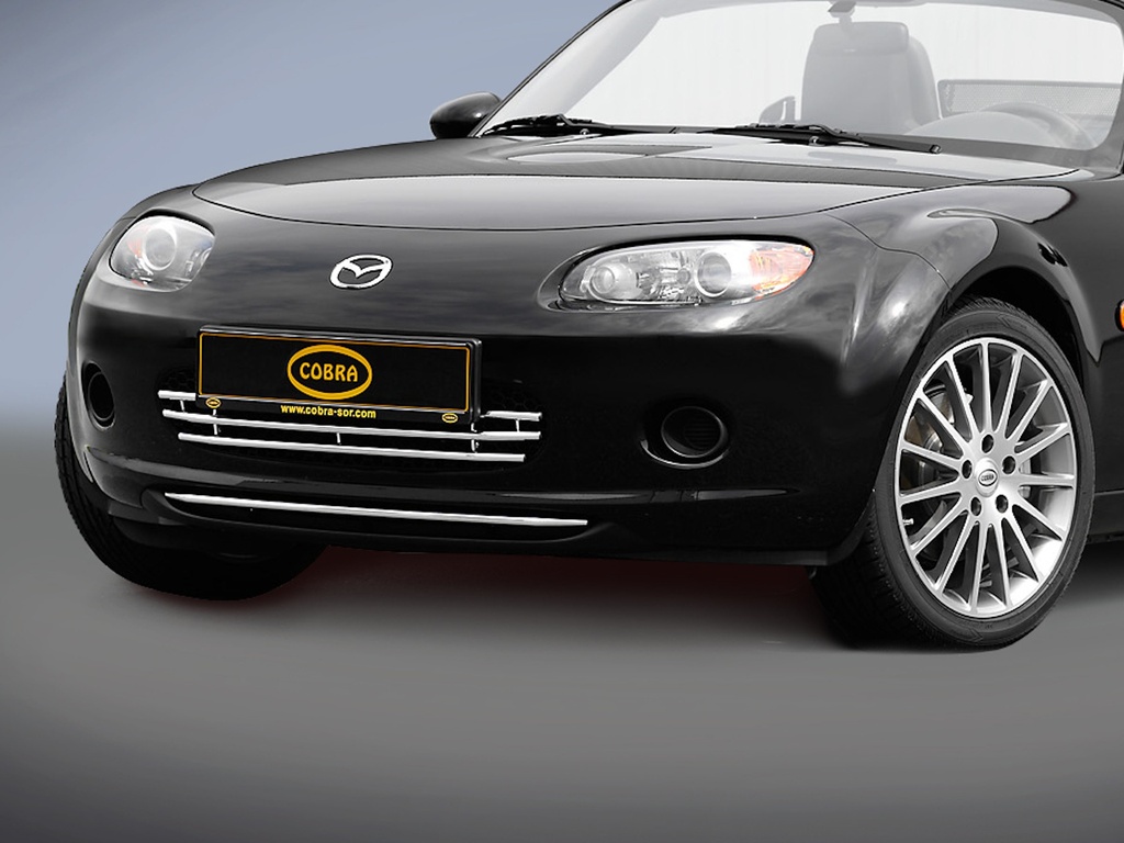 [MAZ1041] Mazda MX5 Bj. '06-: COBRA Chrom-Stoßstangengrill