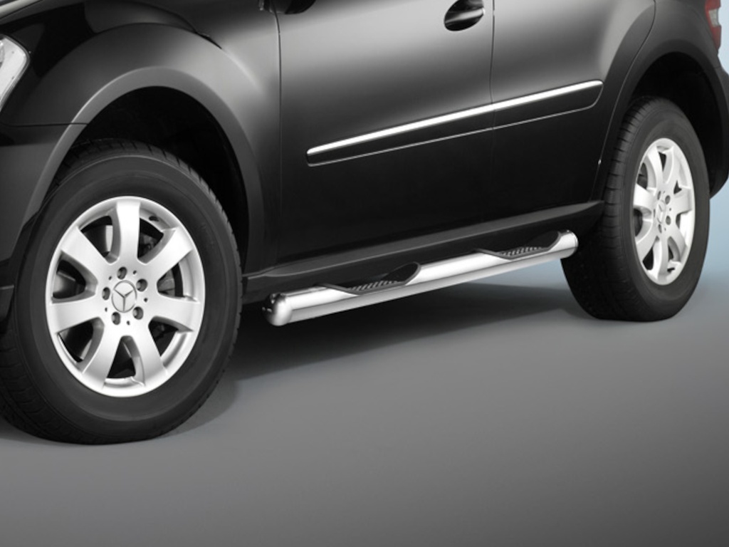 [MB1397] Mercedes M-Class 2011–2019: COBRA Side Protection Bars with Step