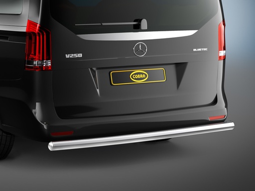 [MB1433] Mercedes V-Class & Vito (2014-): COBRA RearBar | mirror-chrome-plated