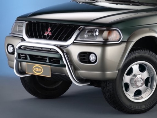 [M1081] Mitsubishi Pajero Sport since 2000: COBRA Front Protection Bar