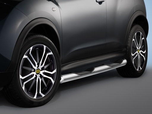 [NIS1837] Nissan Juke Bj. 10-: COBRA Seitenschutzrohre | mit Trittstufen