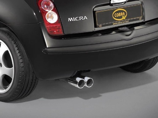 [NIS2694SE] Nissan Micra K12 Bj. '05-'11: COBRA muffler
