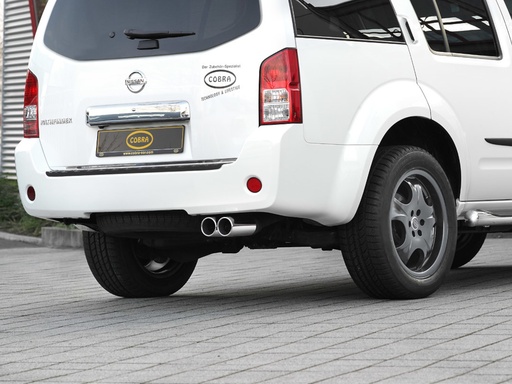 [NIS1744] Nissan Pathfinder R51 (2005-2013): COBRA double tail pipe (right)
