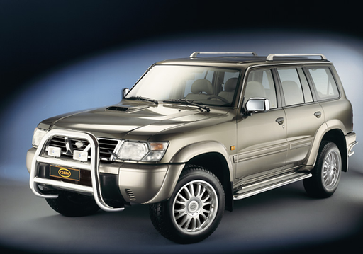[NIS09903ES] Nissan Patrol Y61 (1997-2002): COBRA Front Protection Bar