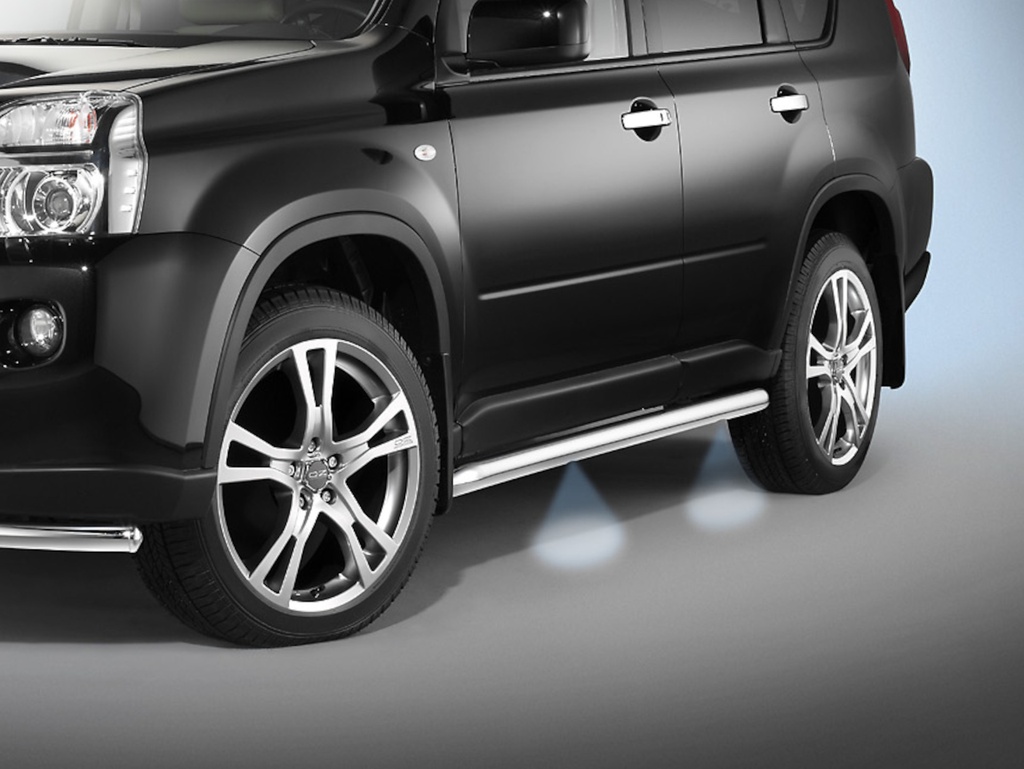 [NIS1657] Nissan X-Trail (T31) 07-14: COBRA Side Protection Bars