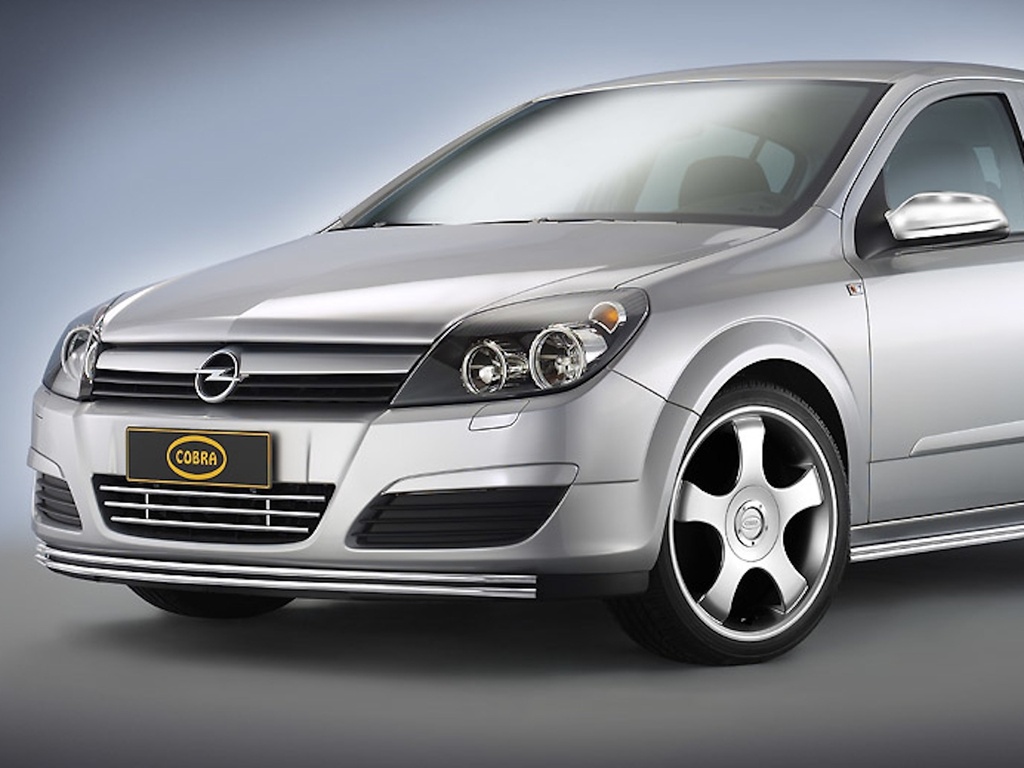 [OPEL1101] Opel Astra Bj. '04-2015: COBRA Chrom-Stoßstangengrill