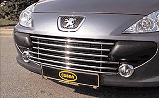 [PEU1017] Peugeot 307 since 2005: COBRA bumper grille