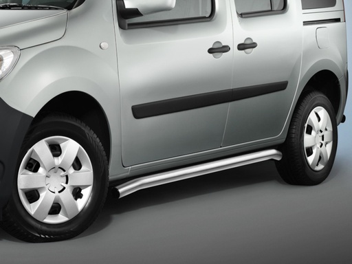 [REN1253] Renault Kangoo since 2012 & Mercedes Citan | long wheelbase: COBRA Side Protection Bars | mirror-chrome-plated