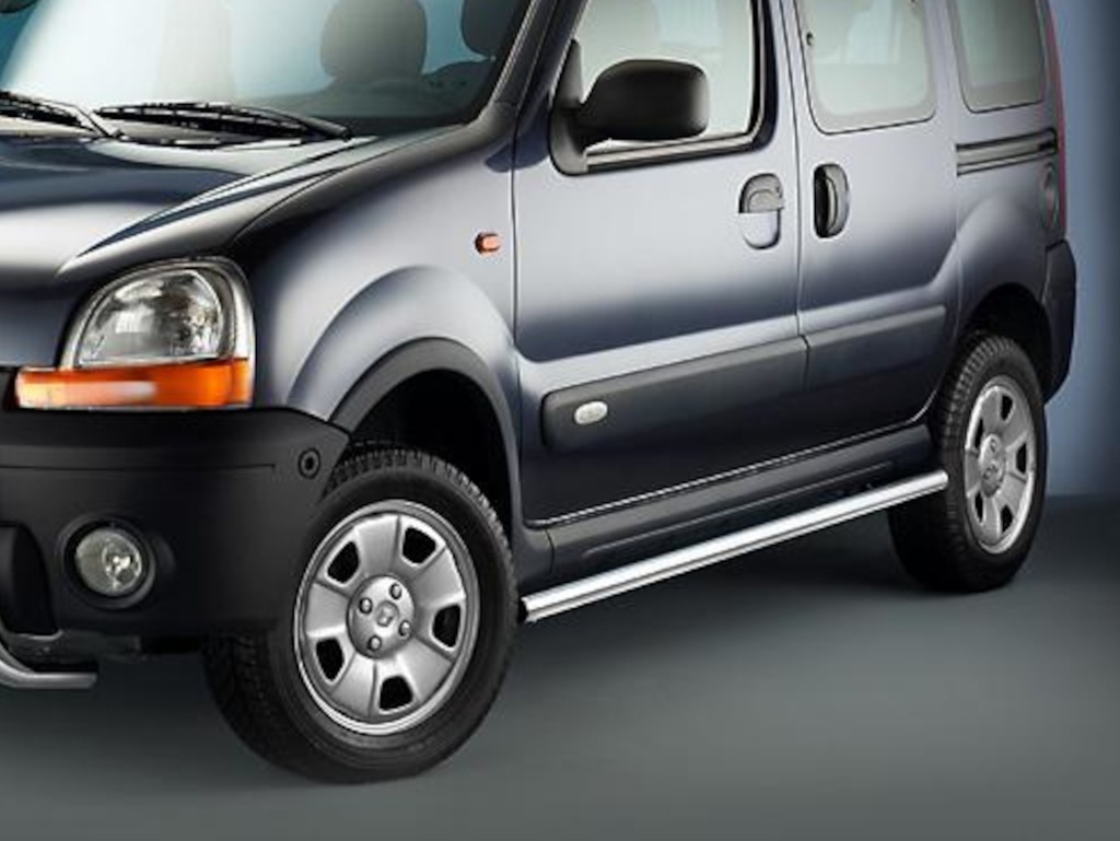 [RE1009] Renault Kangoo 4x4 2001–2003: COBRA Black Side Protection Bars