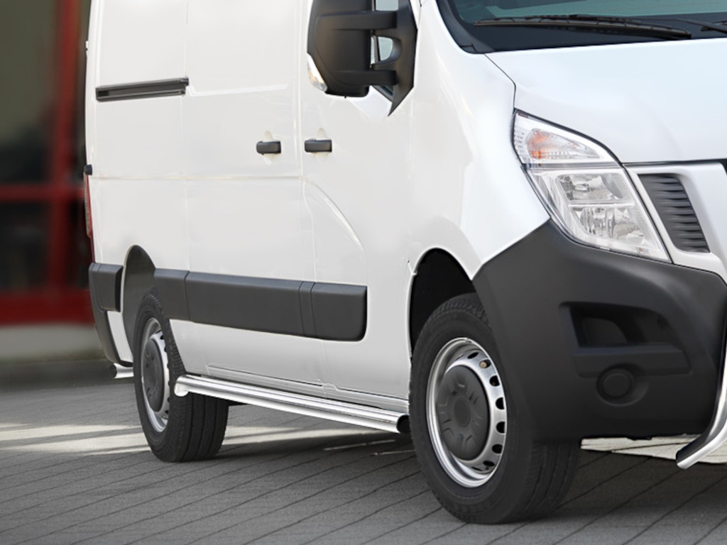 [REN1245] Renault Master / Opel Movano from 2010 & Nissan NV400 from 2011 | Short Wheelbase: COBRA Side Protection Bars