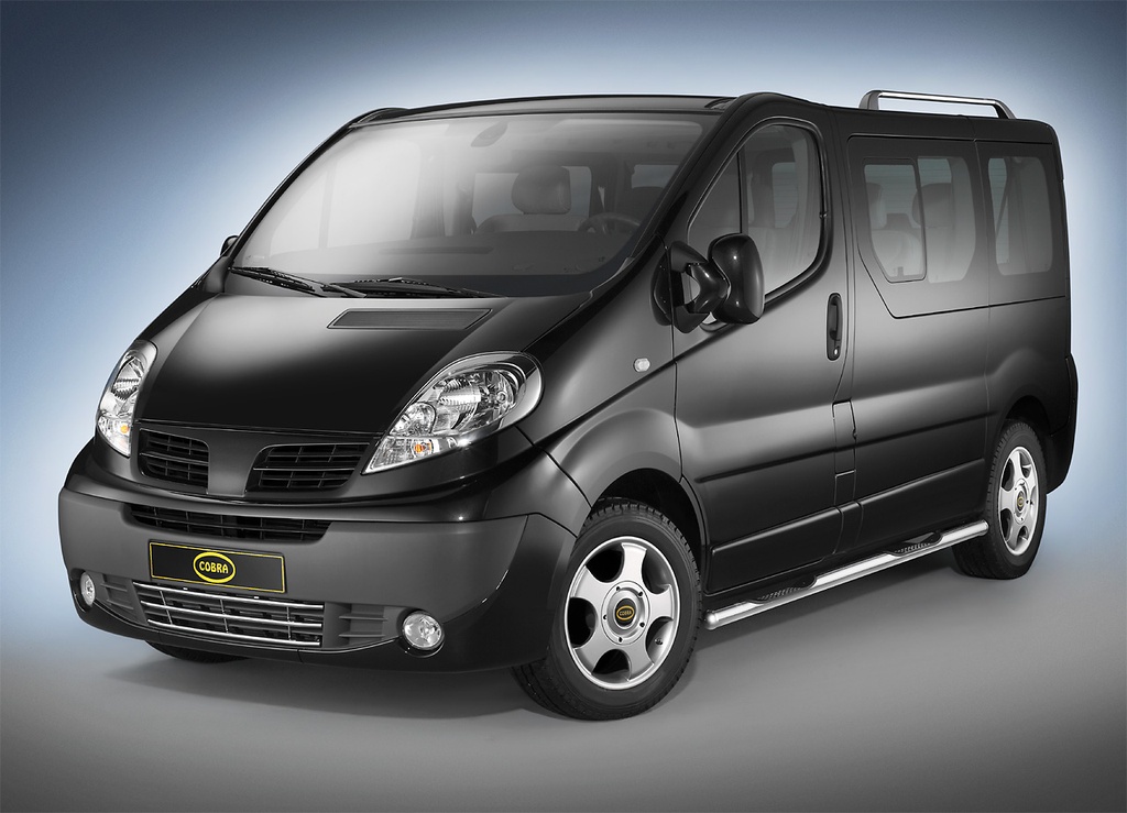 [REN1095] Renault Trafic, Opel Vivaro, Nissan Primastar Bj.06-14: COBRA Stoßstangengrill