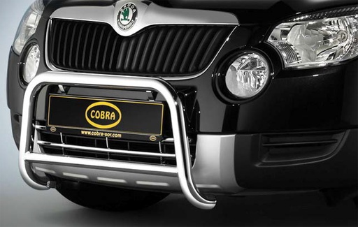 [SKO1001EC] Skoda Yeti since 2009-: COBRA Front Protection Bar | without cross tube