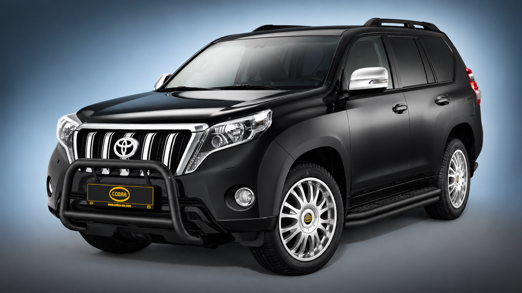 [TOY1541EC-S] Toyota Land Cruiser Bj. '18-: COBRA Frontschutzbügel | schwarz pulverbeschichtet