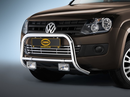 [VW1339EC] VW Amarok (2010-2016) | with bumper trim: COBRA Front Protection Bar