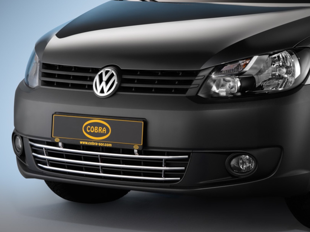 [VW1203] VW Caddy & Caddy Maxi Bj. 10-15: COBRA Stoßstangengrill