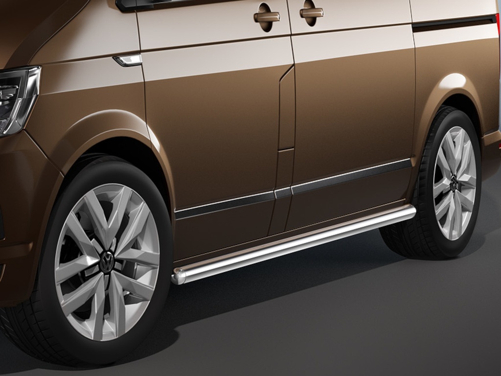 [VW1059] VW T5 (2003-2015) & VW T6 since 2019 | long wheelbase: COBRA Side Protection Bars